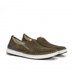 Zapatos Mocasines Hombre Fluchos Lester F1922 Verde