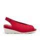 Sandalias Mujer 24 Hrs 25955 Rojo