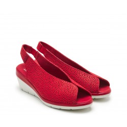 Sandalias Mujer 24 Hrs 25955 Rojo