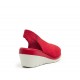 Sandalias Mujer 24 Hrs 25955 Rojo