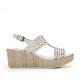 Sandalias Mujer 24 Hrs 26064 Beige