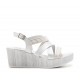 Sandalias Mujer 24 Hrs 26065 Plata