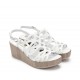 Sandalias Mujer 24 Hrs 26060 Blanco