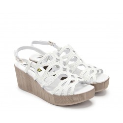 Sandalias Mujer 24 Hrs 26060 Blanco