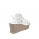 Sandalias Mujer 24 Hrs 26060 Blanco