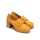 Zapatos Tacón Mujer Dorking Cristel D9232 Naranja