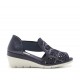 Sandalias Mujer 24 Hrs 25960 Azul