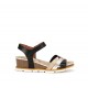 Sandalias Mujer Dorking Gold D9320 Negra