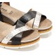 Sandalias Mujer Dorking Gold D9320 Negra