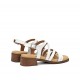 Sandalias Mujer Dorking Poleo D9208 Blanca