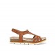 Sandalias Mujer Dorking Sport D9322 Marrón