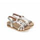 Sandalias Mujer Dorking Sport D9322 plata