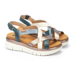 Sandalias Cuña Mujer Pikolinos Palma W4N-0650C1 River