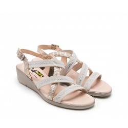 Sandalias Mujer 24 Hrs 26037 Taupe