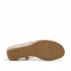 Sandalias Mujer 24 Hrs 26035 Crema