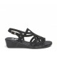 Sandalias Mujer 24 Hrs 26035 Negro