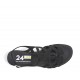 Sandalias Mujer 24 Hrs 26035 Negro