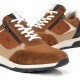 Zapatos Deportivos Hombre Fluchos Louis F1958 marrón