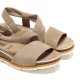 Sandalia Mujer Dorking Sport D9324 Taupe