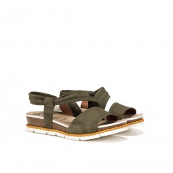 Sandalias Mujer Dorking Sport D9324 Verde