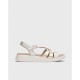 Sandalias Mujer Wonders Paterna C-6530 Blanco