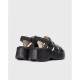 Sandalias Mujer Wonders Nora D-9724 Negro