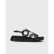 Sandalias Mujer Wonders Toledo C-6533 Negra