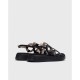 Sandalias Mujer Wonders Toledo C-6533 Negra