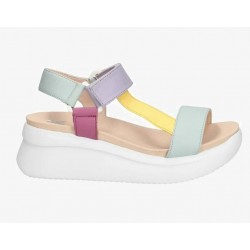 Sandalias Mujer Callaghan Llana 29908 Aqua/Lemon