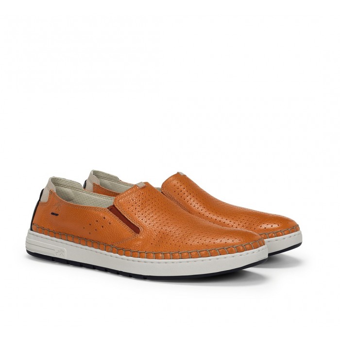 Zapatos Hombre Fluchos Lester F1719 Naranja