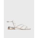 Sandalias Mujer Wonders Dione BT-8901 Plata