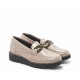 Zapatos Mocasines Mujer 24 Hrs 25826 Beige