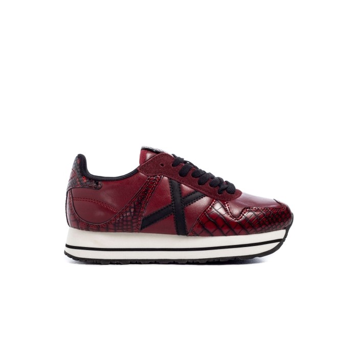 Zapatillas Deportivas Mujer Munich Massana Sky 128 8810128 Rojo