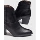 Botines Mujer Wonders Cane I-8912 Negro