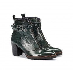 Botines Mujer Dorking Thais D8300 Verde Botella