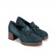 Zapatos Mujer Dorking Cristel D9155 Azul Petróleo