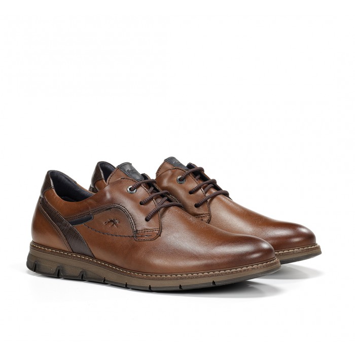 Zapatos Hombre Fluchos Kiro F0974 Habana Camel