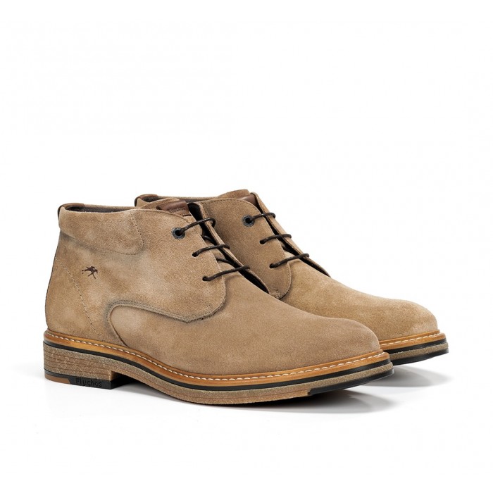 Botas Hombre Fluchos Kasper F1816 Afelpado Taupe