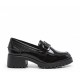 Zapatos Mocasines Mujer 24 Hrs 26230 Negro