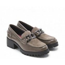 Zapatos Mocasines Mujer 24 Hrs 26231 Taupe