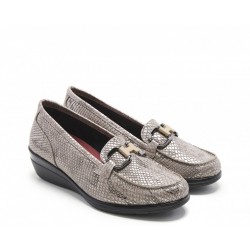 Zapatos Mocasines Mujer 24 Hrs 26218 Taupe