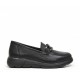 Zapatos Mocasines Mujer 24 Hrs 26291  Negro