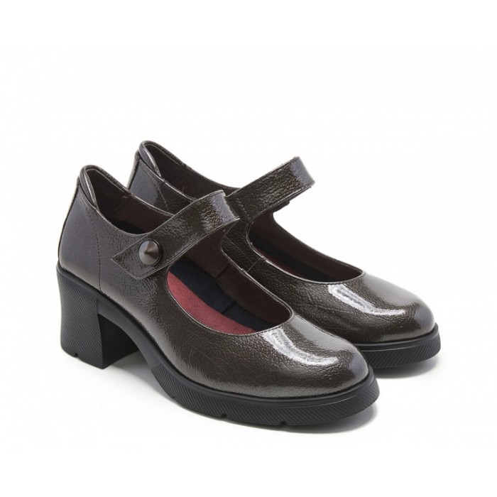 Zapatos Tacón Mujer 24 Hrs 26280 Gris