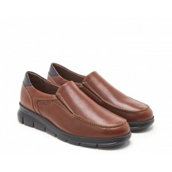 Zapatos Mocasines Hombre 24 Hrs 11961 Cuero