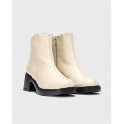 Botines Mujer Wonders Rubí E-7107 Crema