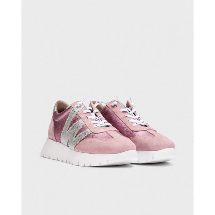 Zapatos Mujer Wonders Racer A-2476 Rosa