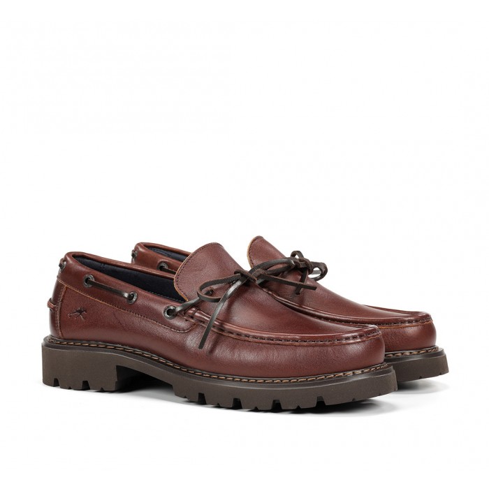 Zapatos Hombre Fluchos Douglas F1322 Brandy