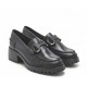 Zapatos Mocasines Mujer 24 Hrs 26230 Negro