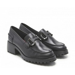 Zapatos Mocasines Mujer 24 Hrs 26230 Negro