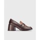 Zapatos Mujer Wonders Boni H-6402 Cuero